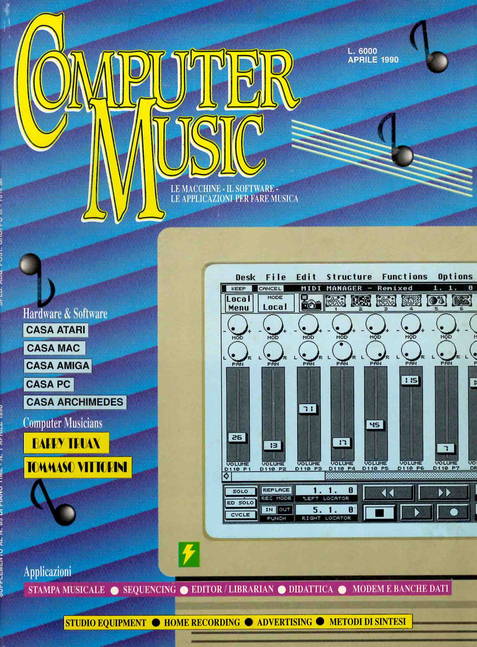 Computer Music. Le macchine - Il Solftware - Le applicazioni per fare musica